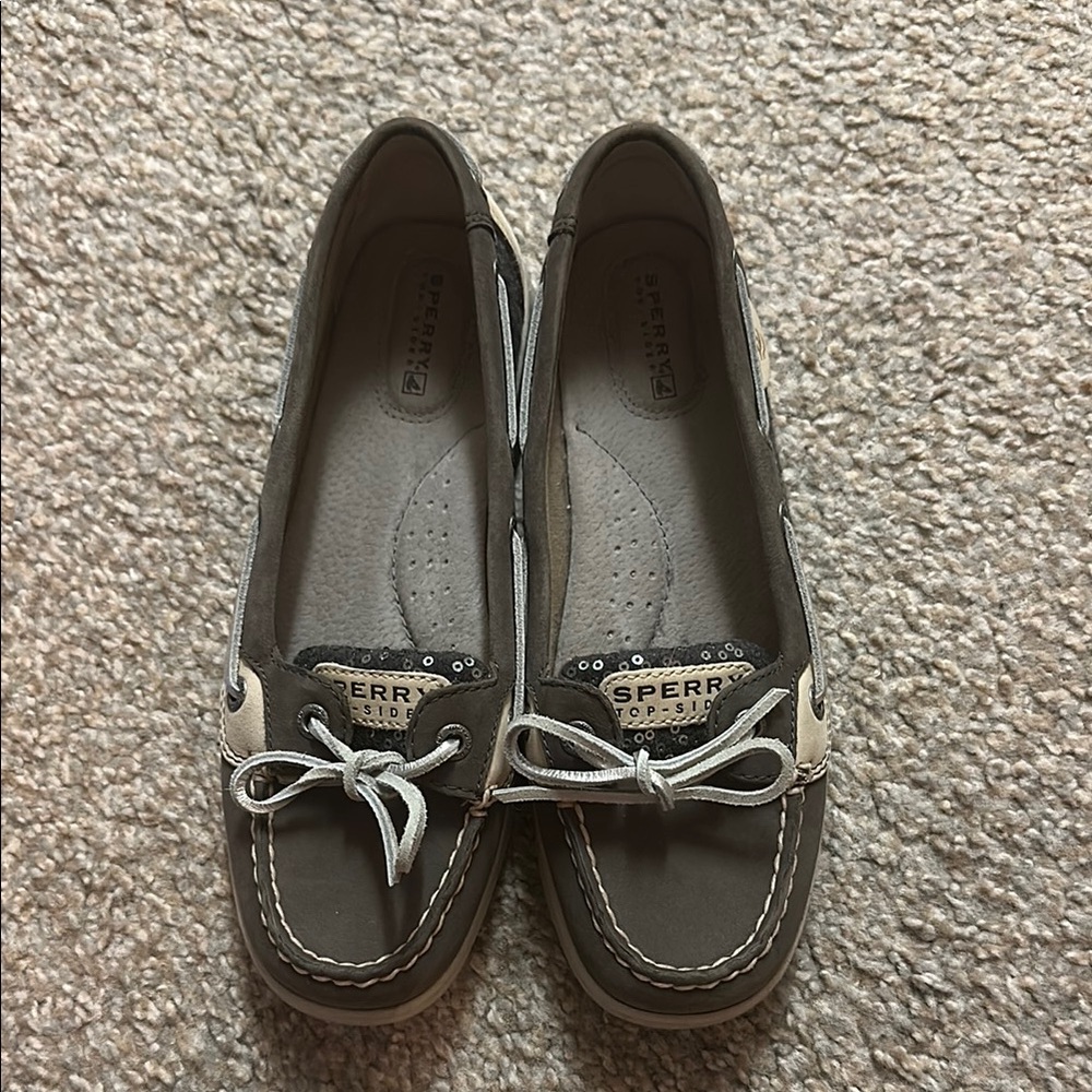 Sperry Women's Gray Top-Sider/Boat Shoes